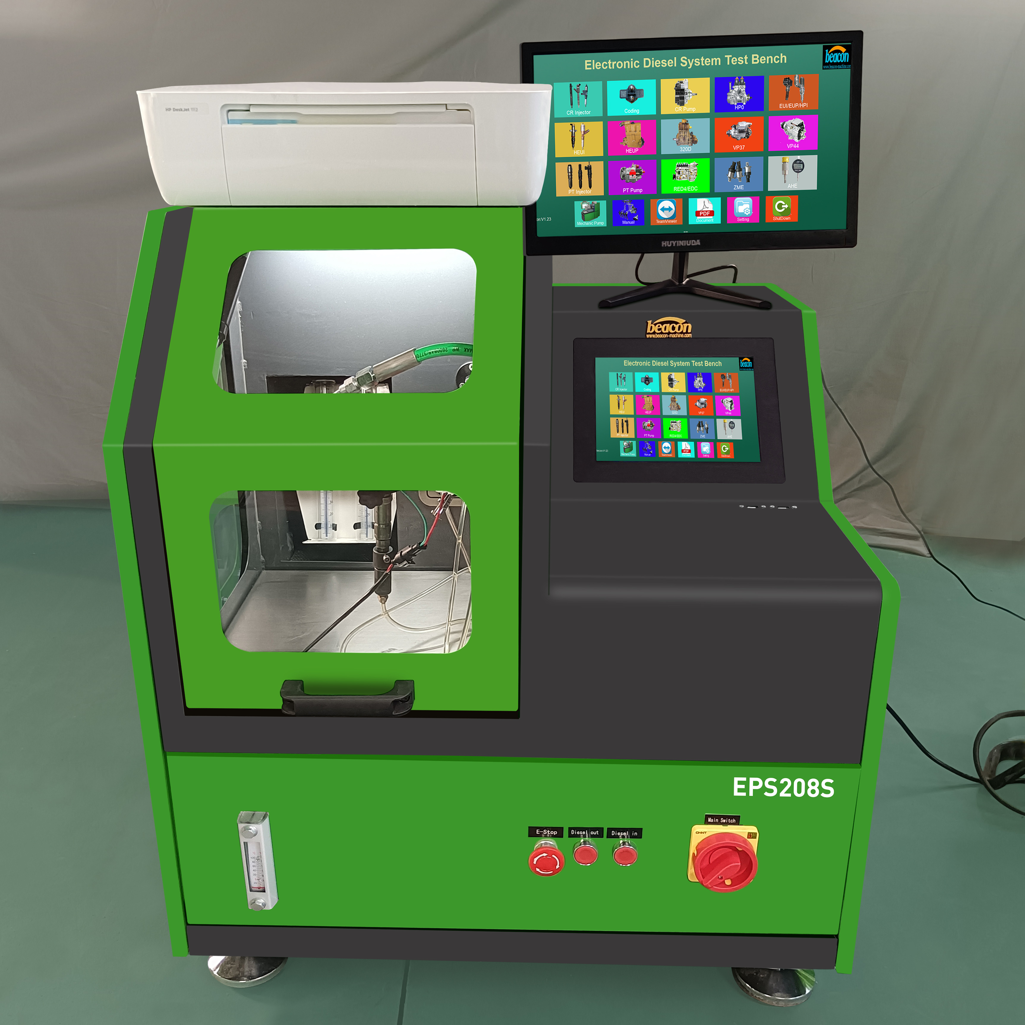 {EPS208S Common Rail Injector Test Bench}