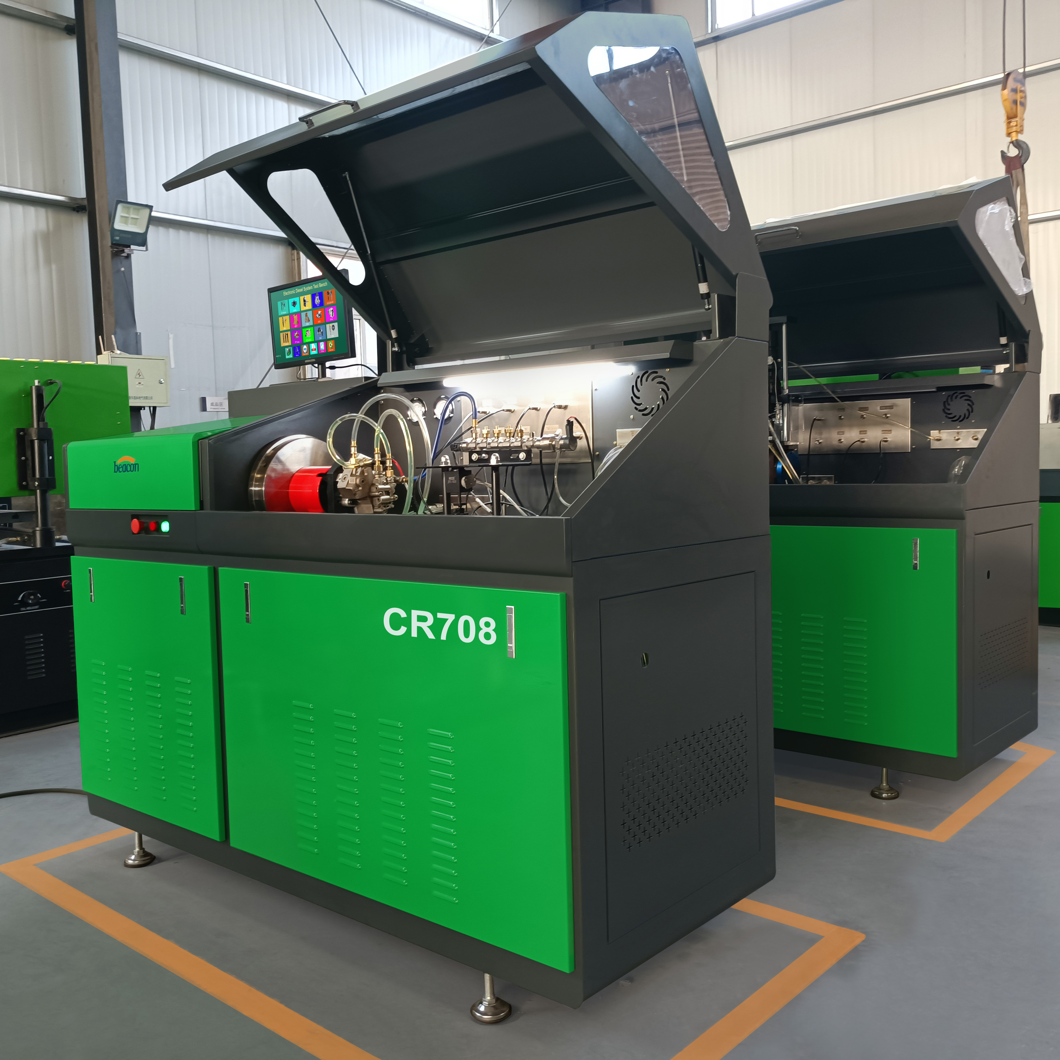 {CR708 Diesel Fuel Common Rail Injector and Common Rail Pump Test Bench}