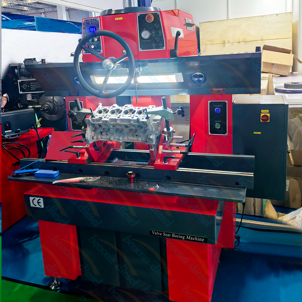 {GS-180A High-Precision Valve Seat Boring Machine for Heavy-Duty Cylinder Heads}