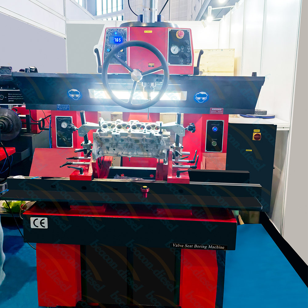 {GS-180A High-Precision Valve Seat Boring Machine for Heavy-Duty Cylinder Heads}