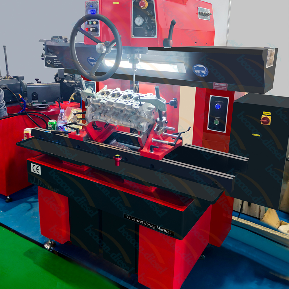 {GS-180B Precision Valve Seat Boring Machine for High-Hardness Cylinder Heads}