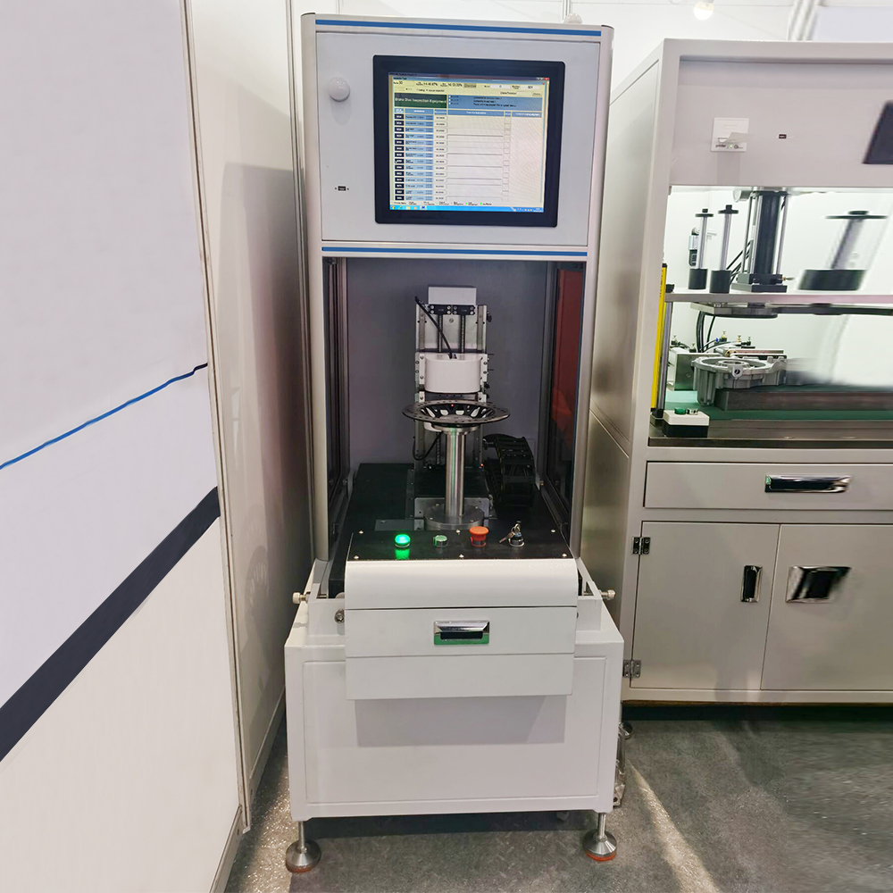 {BD101 Semi-automatic Brake Disc Laser Testing Machine for High-Precision Dimension Measurement}