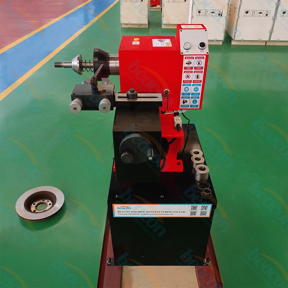 {C45B Precision Brake Disk Lathe Machine with Adjustable Limit Switch for Professional Auto Repair}