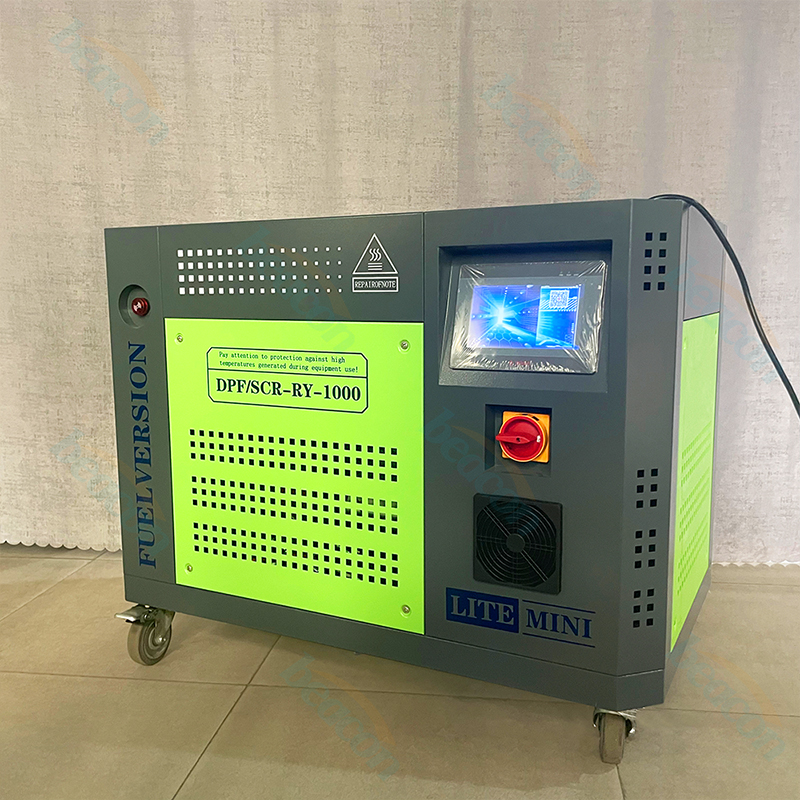{DPF-CL MINI FUEL Intelligent DPF Regeneration Machine Portable Thermal Cleaning System}