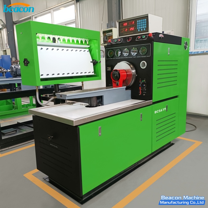 {BCS619B Fuel Injection Pump Test Bench 12 Cylinders Diesel Pump Calibration Machine}