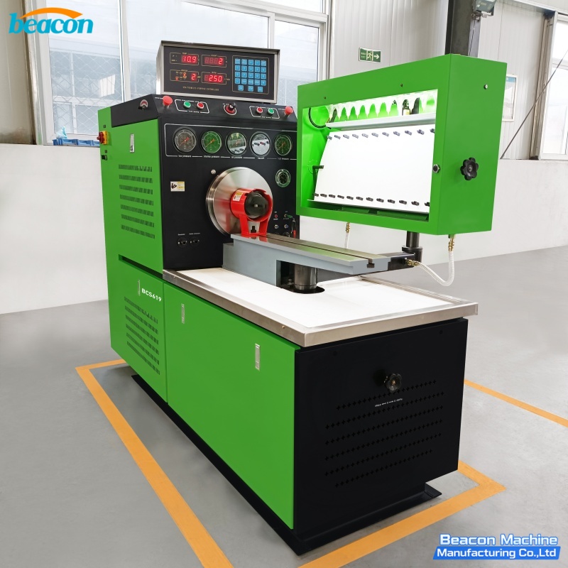 {BCS619B Fuel Injection Pump Test Bench 12 Cylinders Diesel Pump Calibration Machine}