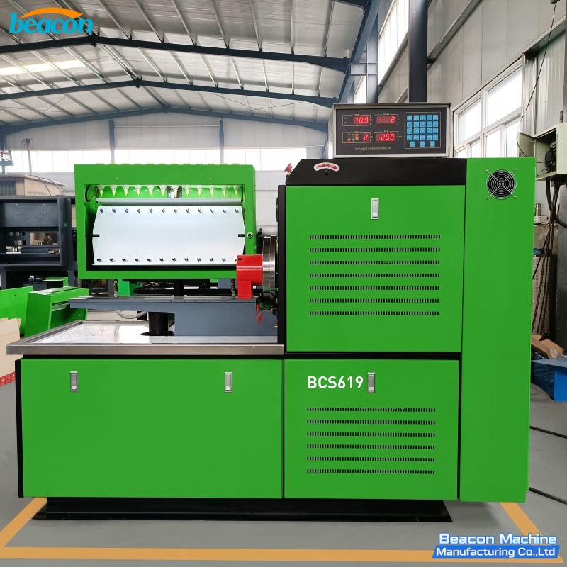 {BCS619B Fuel Injection Pump Test Bench 12 Cylinders Diesel Pump Calibration Machine}