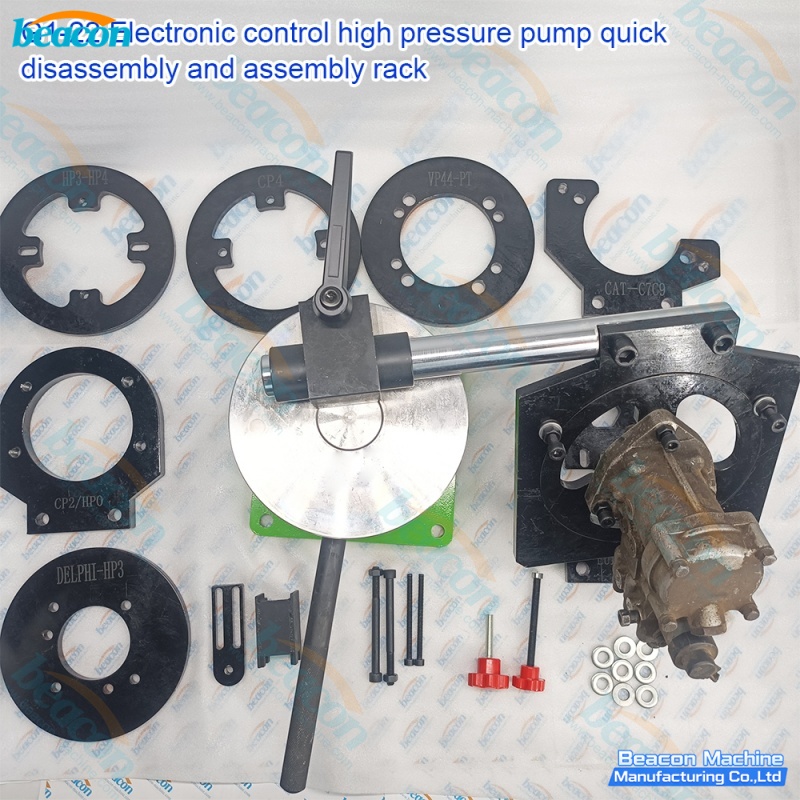 {Common Rail Pump Disassembly Stand Universal Repair Fixture for Bosch Denso Delphi Cummins}