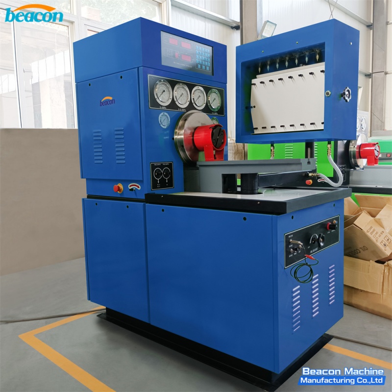 {MINI12PSB Diesel Fuel Injection Pump Test Bench Mechanical 8 Cylinder Diesel Pump Test Stand}