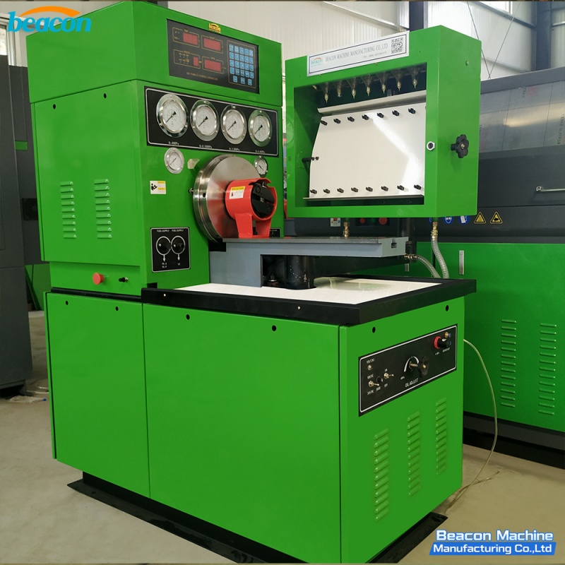 {MINI12PSB Diesel Fuel Injection Pump Test Bench Mechanical 8 Cylinder Diesel Pump Test Stand}