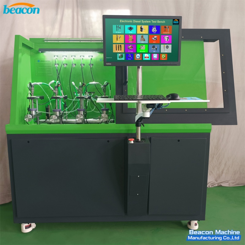 {CR304 Common Rail Injector Test Bench 4-Injector Simultaneous Testing & Coding}