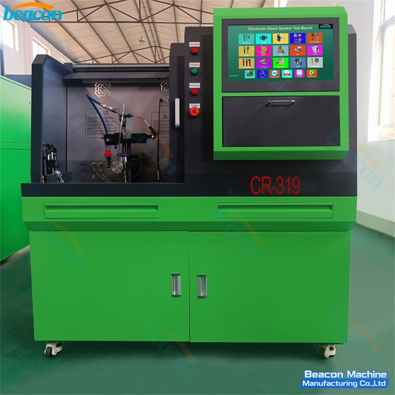 {CR319 Common Rail Injector Test Bench High-Precision Diesel Injector Diagnostic & Coding Machine}