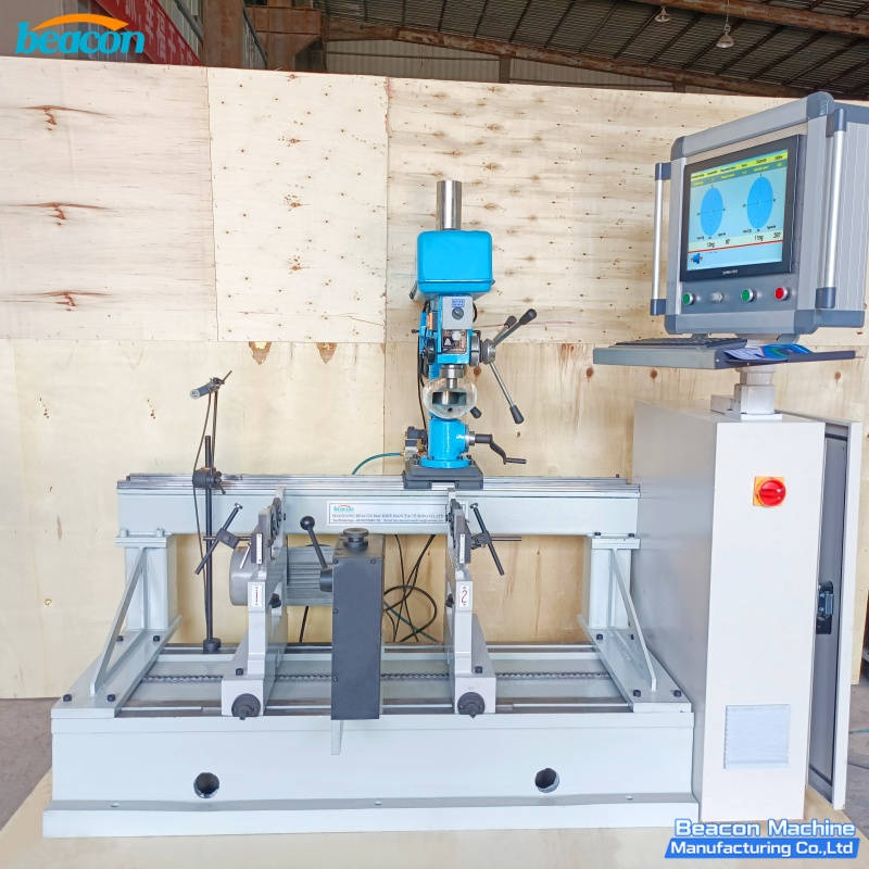 {YYQ-100L Dynamic Balancing Machine with Integrated Drilling Machine Belt Drive Hard-Bearing Balancer}