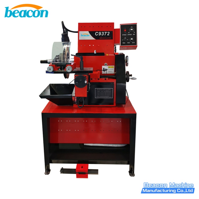 {C9372 Brake Drum and Disc Lathe Machine Professional Rotor Resurfacing Equipment}