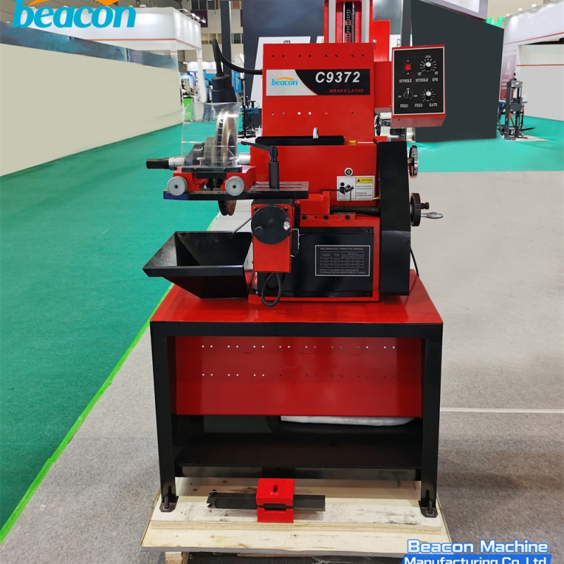 {C9372 Brake Drum and Disc Lathe Machine Professional Rotor Resurfacing Equipment}