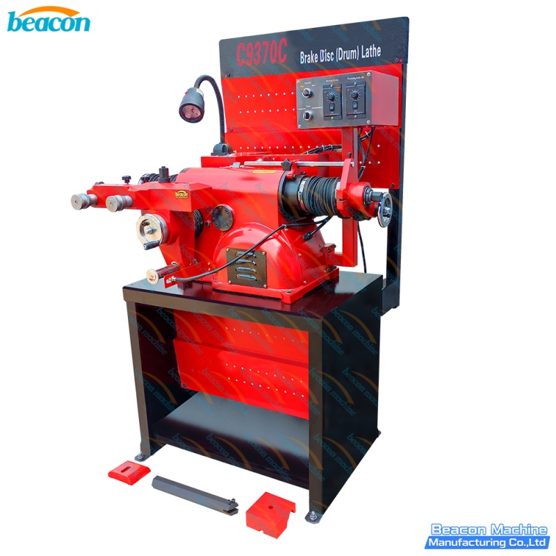 {C9370C Brake Drum and Disc Lathe Machine Professional Brake Resurfacing Solution for Cars & Pickups}