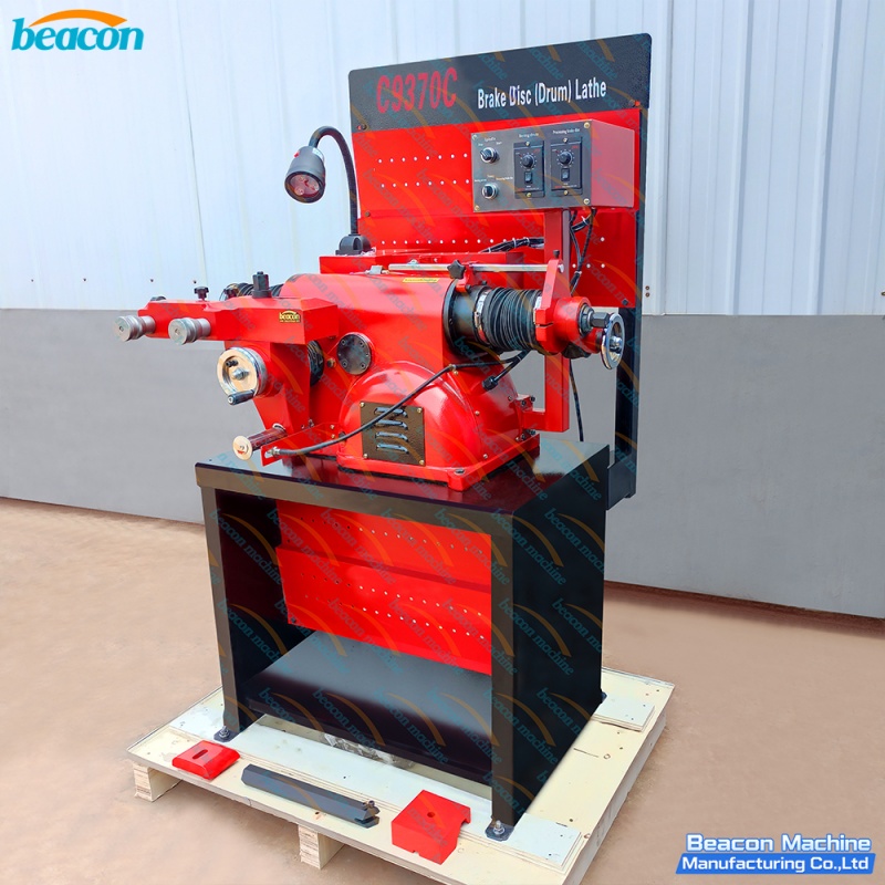 {C9370C Brake Drum and Disc Lathe Machine Professional Brake Resurfacing Solution for Cars & Pickups}