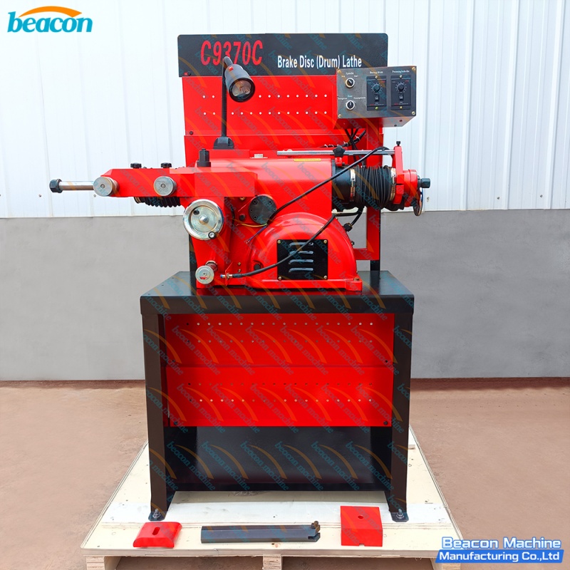 {C9370C Brake Drum and Disc Lathe Machine Professional Brake Resurfacing Solution for Cars & Pickups}