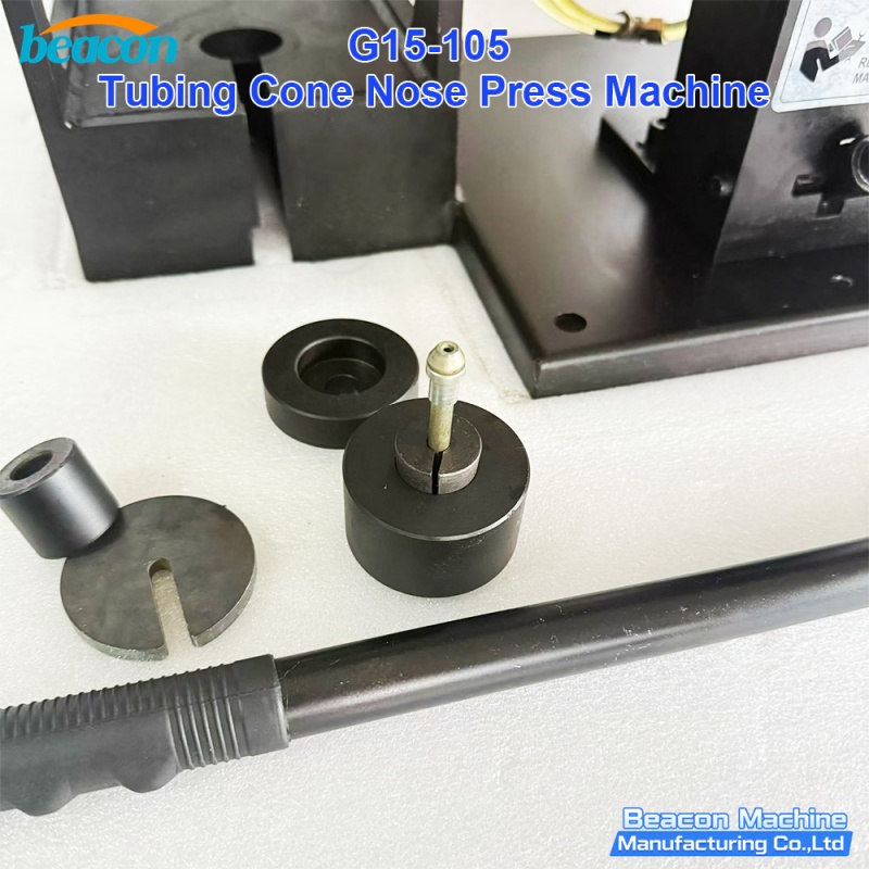 {G15-105 30T Manual Hydraulic Fuel Pipe Cone Head Press 600Bar High-Pressure Tubing Flaring Tool}