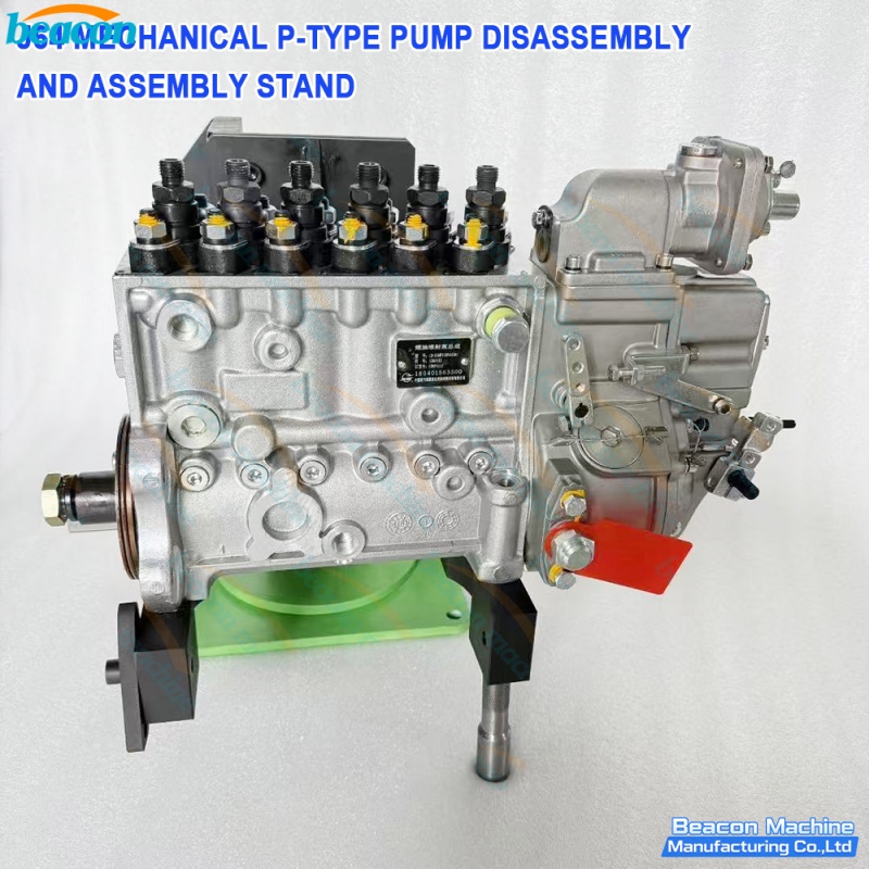 {J64 Rotary Dismantling Stand for Diesel P-Series Fuel Injection Pumps Euro II Mechanical Pump Repair Bracket}