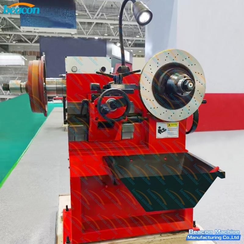 {T8445A Brake Drum and Disc Lathe Machine Precision Repair Station for Luxury Cars & SUVs}