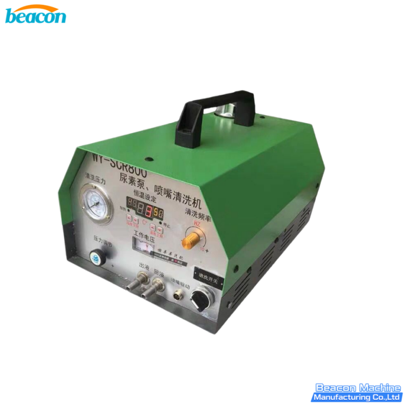 {SCR800 Urea Pump & Nozzle Cleaning Machine SCR System DPF Cleaner with Pulse Pump Heated Tank for Diesel Truck}