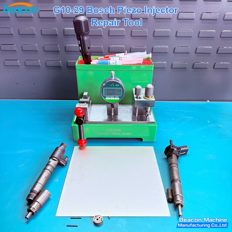 {G10-29 Bosch Piezo Injector Repair Tool Kit Control Valve & Stroke Measurement Grinding & Adjustment}