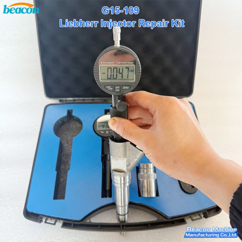 {G15-109 Liebherr Fuel Injector Repair Kit with Gasket Solenoid Spring Nozzle Needle Spring}