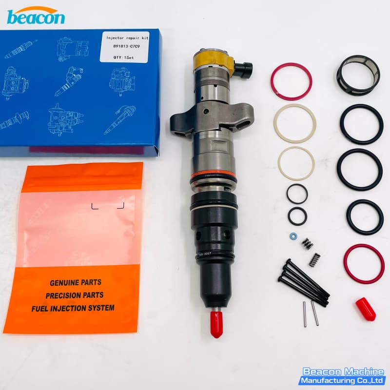 {C7C9 Fuel Injector Repair Kit For Caterpillar C7 C9 C-9 Diesel Engine Injector Seal Rebuild Kit}