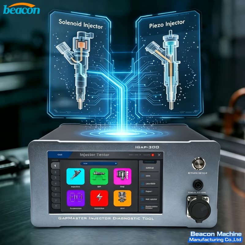{IGAP‑300 GapMaster Injector Diagnostic Tool Solenoid & Piezo Common Rail Injector Tester}