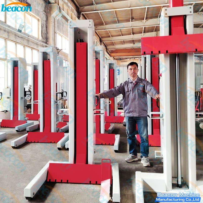 {BC‑4055 22T Wireless Heavy Duty Mobile Column Truck Lift Hydraulic Vehicle Lifter}