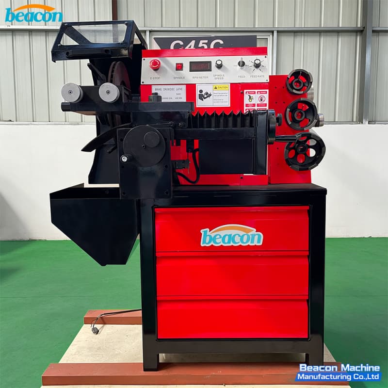 {C45C Brake Disc Lathe Car Brake Disc Drum Cutting Turning Machine for Small & Medium Vehicles}