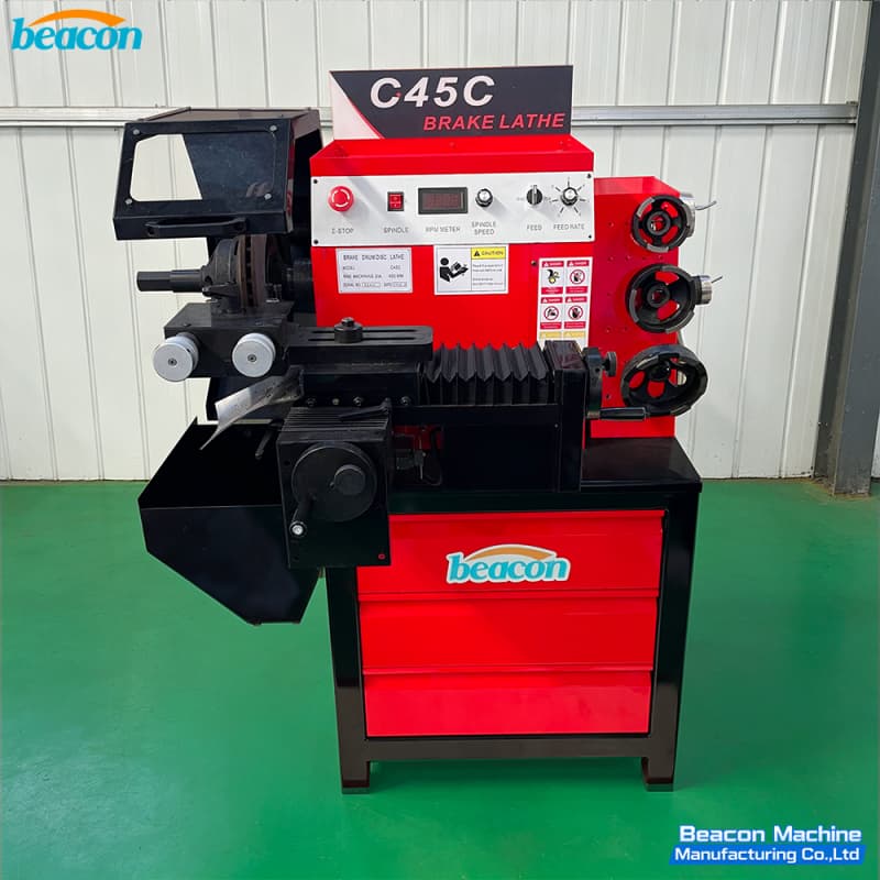 {C45C Brake Disc Lathe Car Brake Disc Drum Cutting Turning Machine for Small & Medium Vehicles}