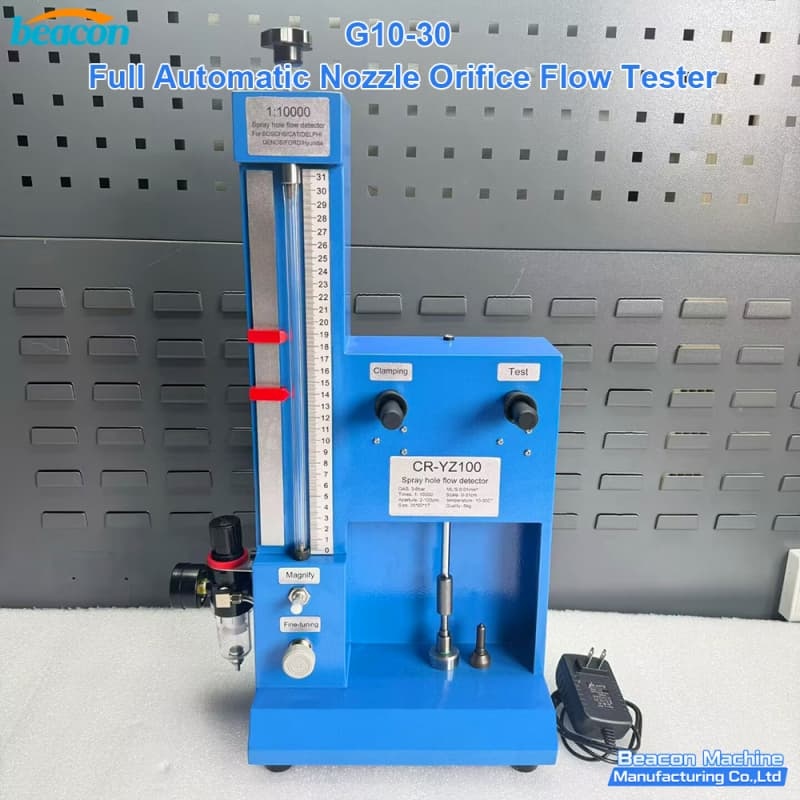 {G10-30 Diesel Injector Nozzle Repair Tools Kit Full Automatic Nozzle Orifice Flow Tester}