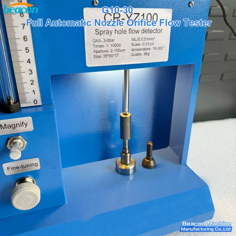 {G10-30 Diesel Injector Nozzle Repair Tools Kit Full Automatic Nozzle Orifice Flow Tester}