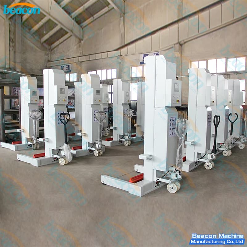 {BC-4075 30Ton Wireless Mobile Heavy Duty Column Lift For Bus Truck Repair Beacon Machine}