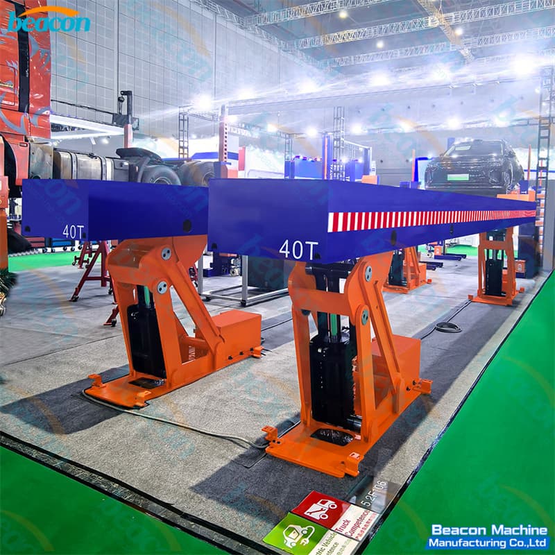 {BC-4100 40 Ton Heavy Duty Platform Scissor Truck Lift For Bus Heavy Truck Repair }