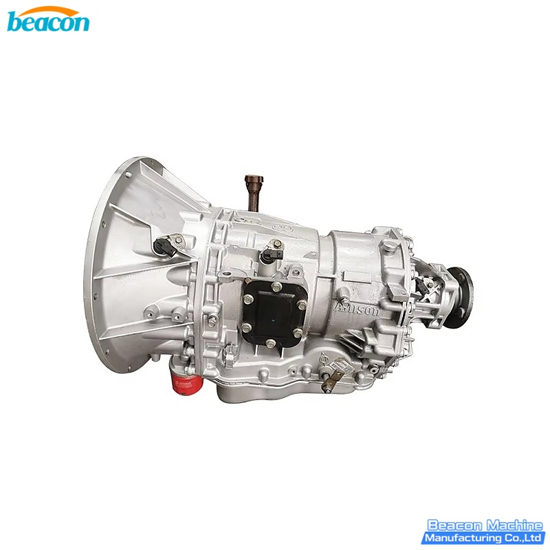 Allison 1000 transmission mounted on automatic transmission test bench