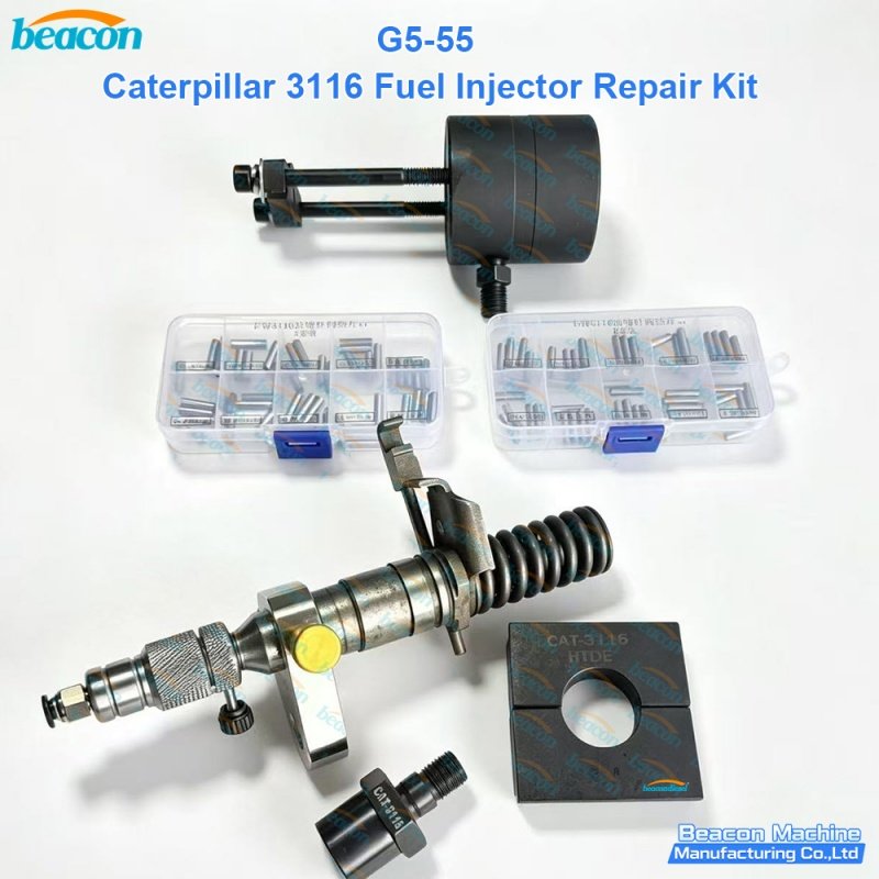 {G5-55 Caterpillar 3116 Fuel Injector Repair Kit HEUI Nozzle Service}