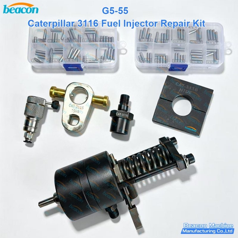{G5-55 Caterpillar 3116 Fuel Injector Repair Kit HEUI Nozzle Service}