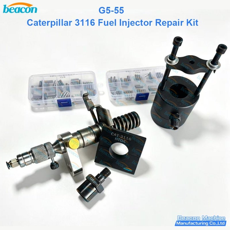 {G5-55 Caterpillar 3116 Fuel Injector Repair Kit HEUI Nozzle Service}