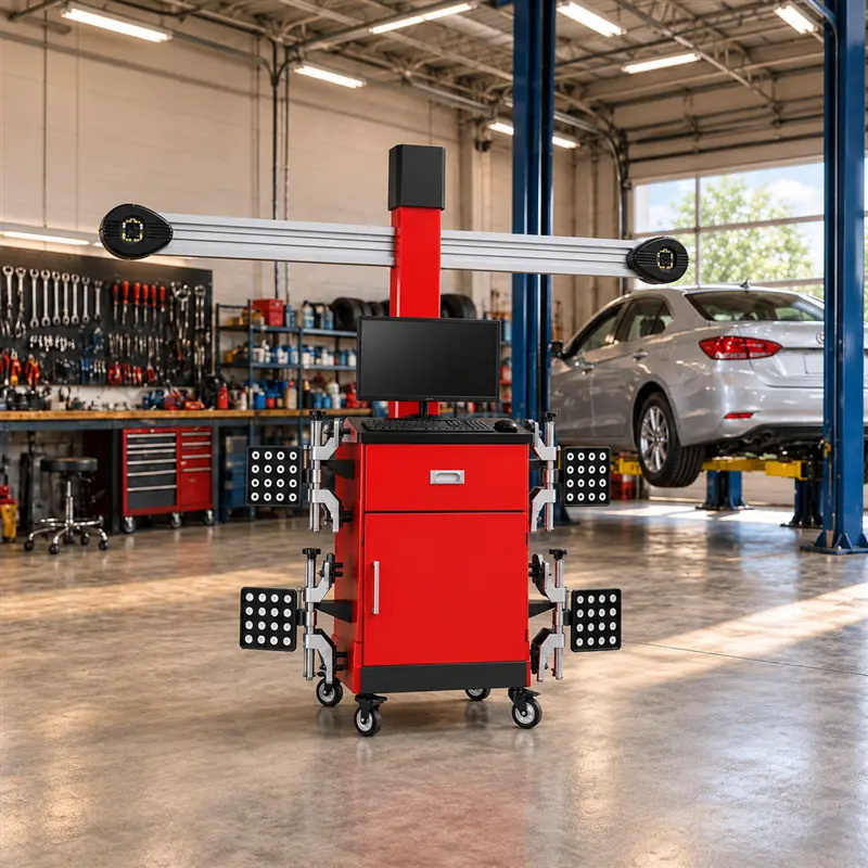 {3D Wheel Alignment Machine for Passenger Cars}