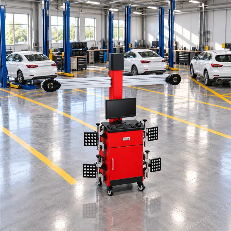 {3D Wheel Alignment Machine for Passenger Cars}