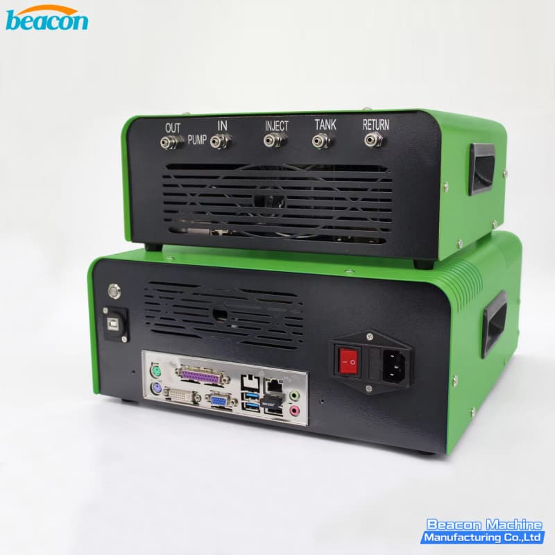 Common rail injector test system Common rail injector test system