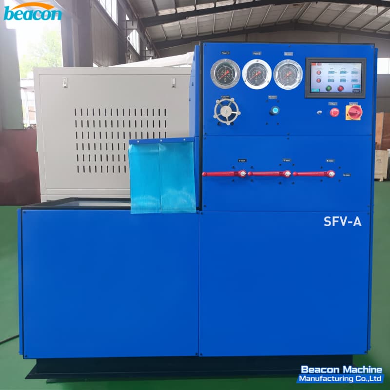 hydraulic safety valve test bench