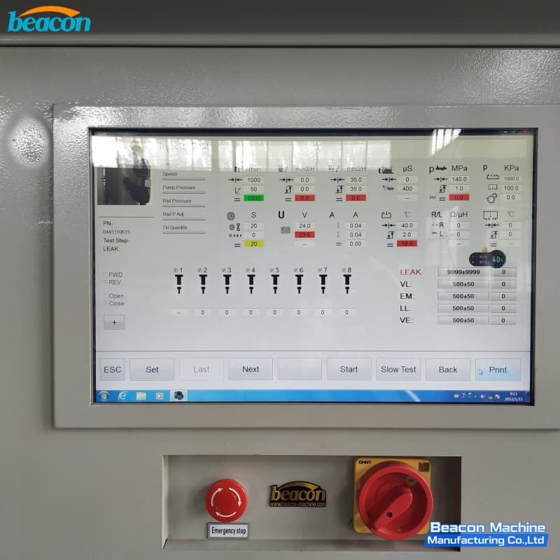 injector endurance test bench