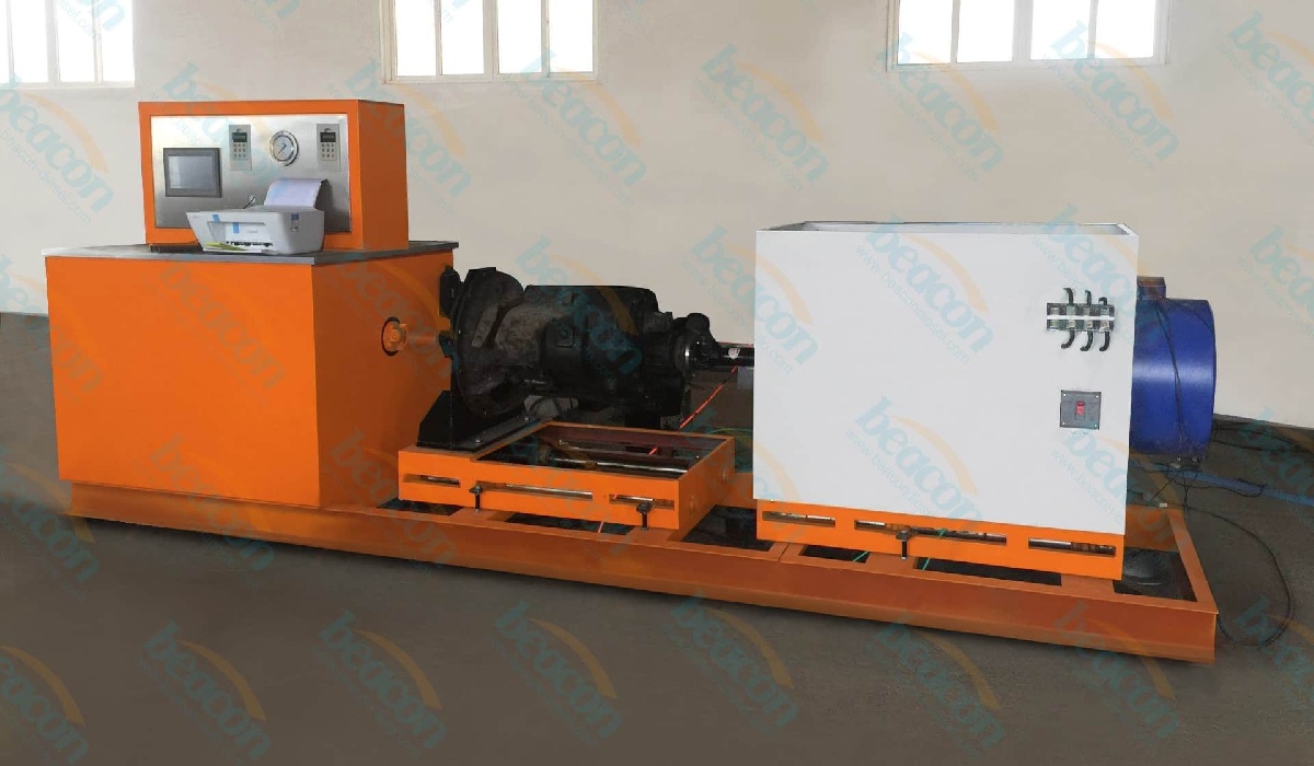manual gearbox test bench