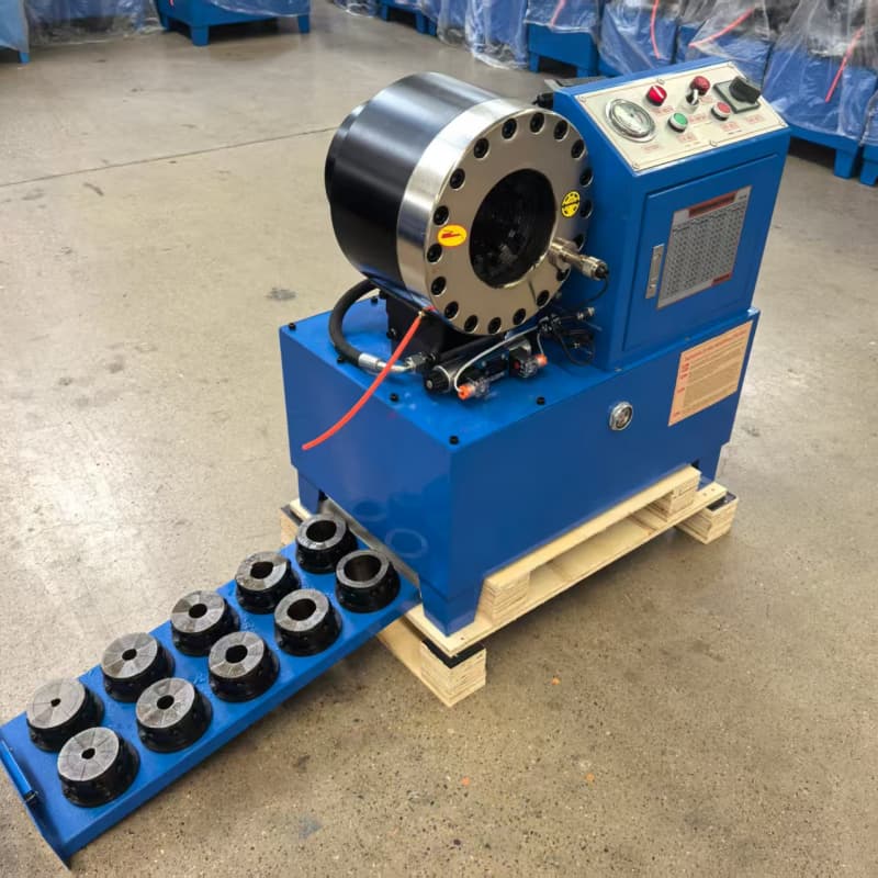 automatic pipe crimping machine automatic pipe crimping machine