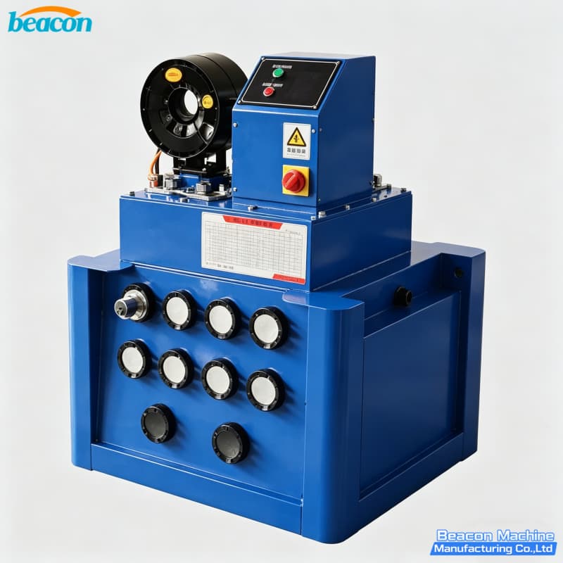 hydraulic hose crimper