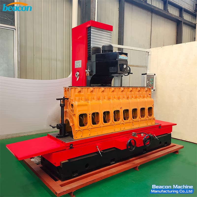 engine block boring machine